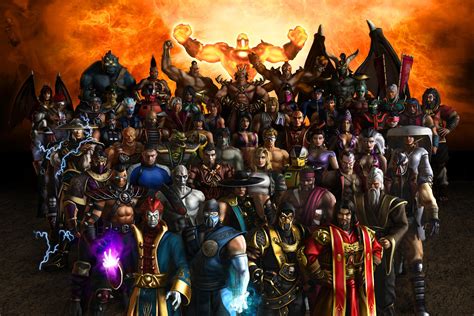 personajes de mk armageddon